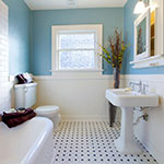 level access bathroom